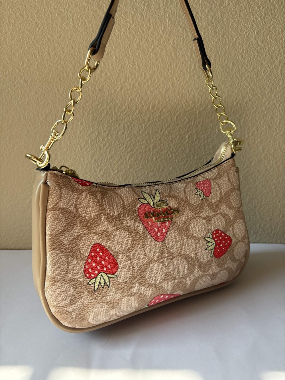 COACH Teri Shoulder Bag - Strawberry🍓